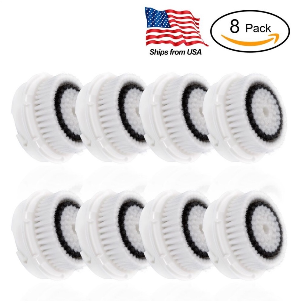 8 Replacements facial heads for Clarisonic mia